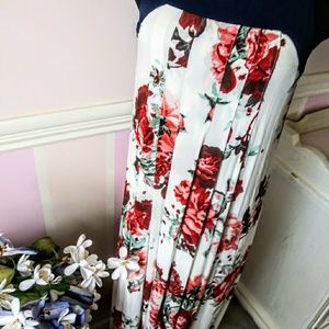 Lovely Floral Maxi Dress